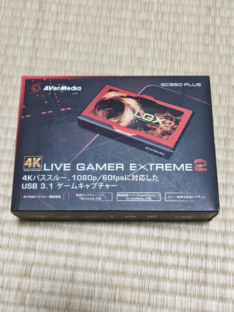 AVerMedia LIVE Gamer EXTREME2 ゲームキャプチャー GC550 PLUS拍卖