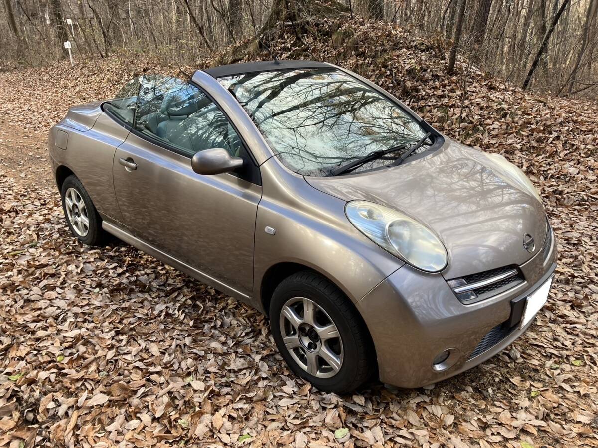Nissan UK Micra C+C 1.6 限定1500台 本革シート NAVI オートAC アルミホイール ETC拍卖