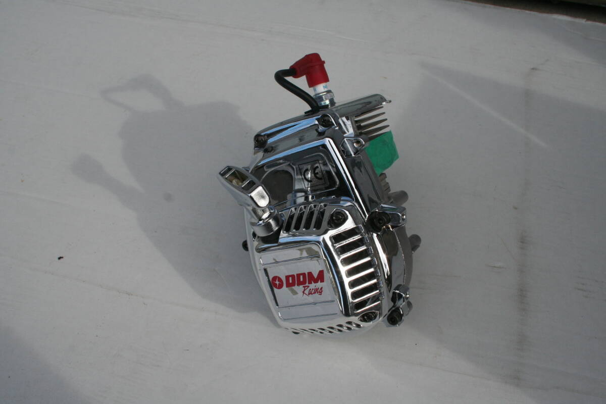 1/5 ガソリンエンジン コマツゼノア G230RC 新品未使用、DDM Racingクロームメッキ仕様拍卖