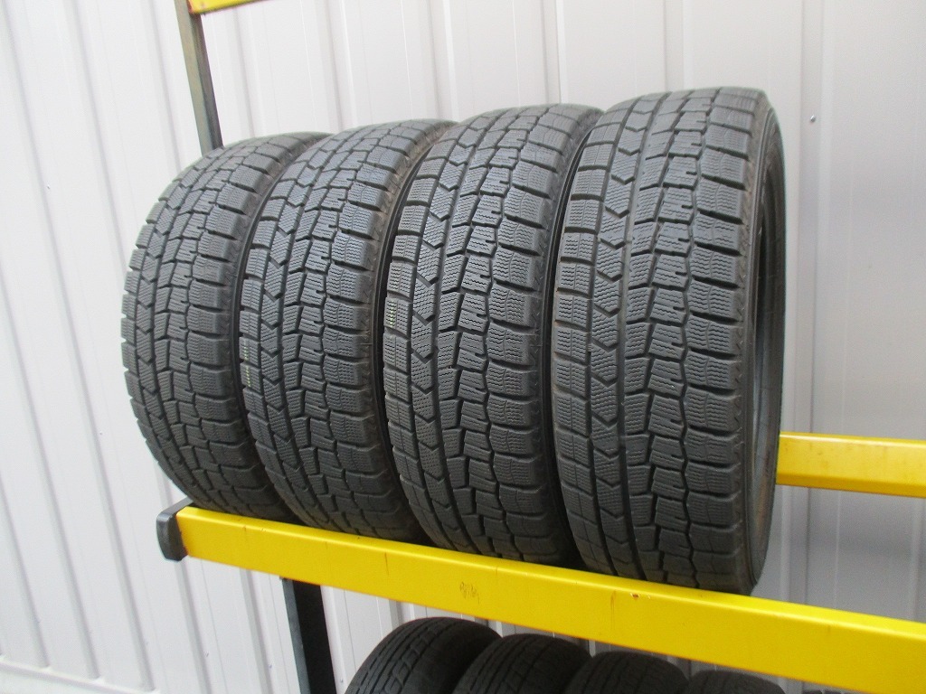 ★☆185/60R15 84Q ダンロップ WINTER MAXX WM02 スタッドレス 2020年製 4本 送料込 T64191007☆★インボイス領収書発行可能拍卖