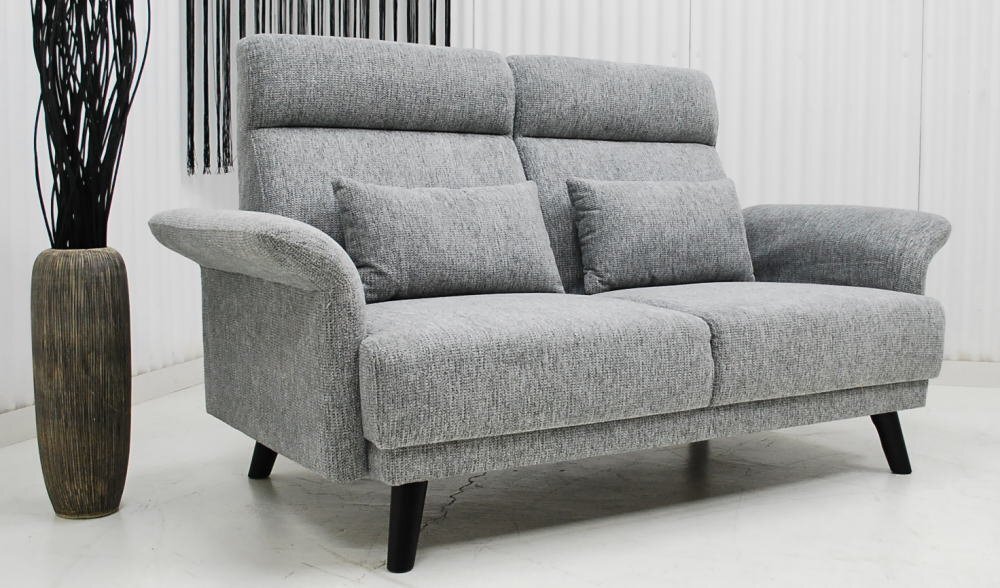 1円~アウトレット 展示品 送料無料 現品限り ラグジュアリーモダン 2人掛け デザイン ハイバッグソファー 布張 ファブリック拍卖