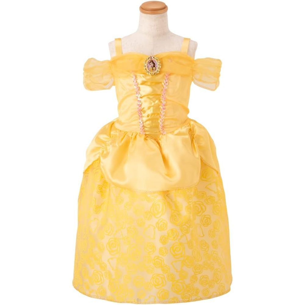 タカラトミー キッズコスチューム ディズニープリンセス キラキラおしゃれドレス ベル 100cm-110cm 3歳以上拍卖