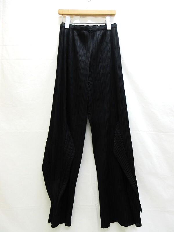 PLEATS PLEASE プリーツプリーズ プリーツデザインパンツ Pants 2 PP91-JF542 ポリエステル100% MADE IN JAPAN拍卖