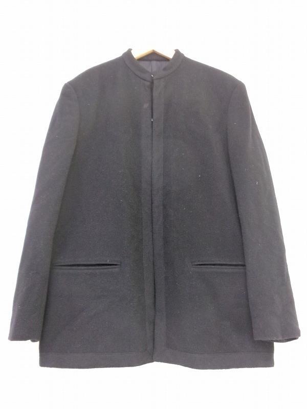Y's for men ワイズ フォー メン ジャケット L MG-J55-121 ブラック 毛100% YOUJI YAMAMOTO ヨウジヤマモト拍卖