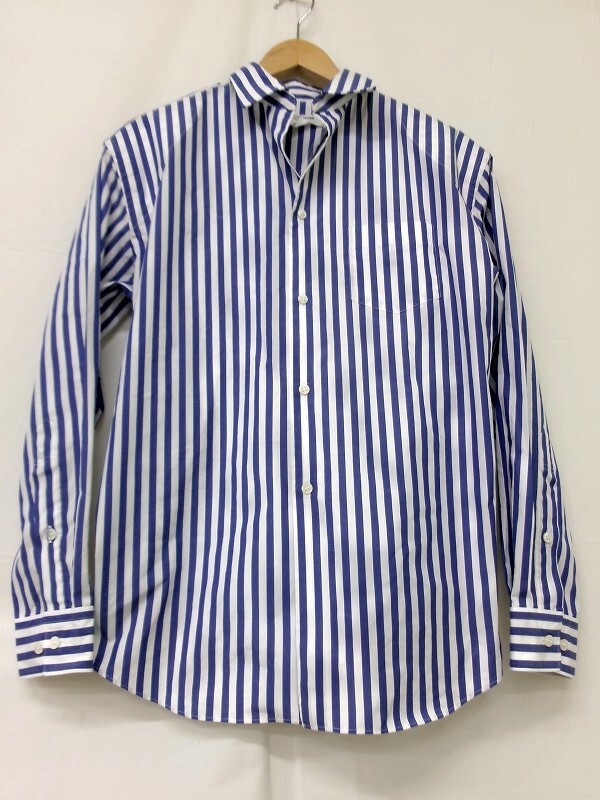JUNYA WATANABE COMME des GARCONS ジュンヤワタナベ コムデギャルソン ストライプシャツ XS JB-B006 AD2018 ブルー拍卖
