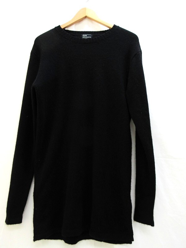 S'YTE サイト ニット Knit M UY-K04-115 毛100% ブラック MADE IN CHINA拍卖