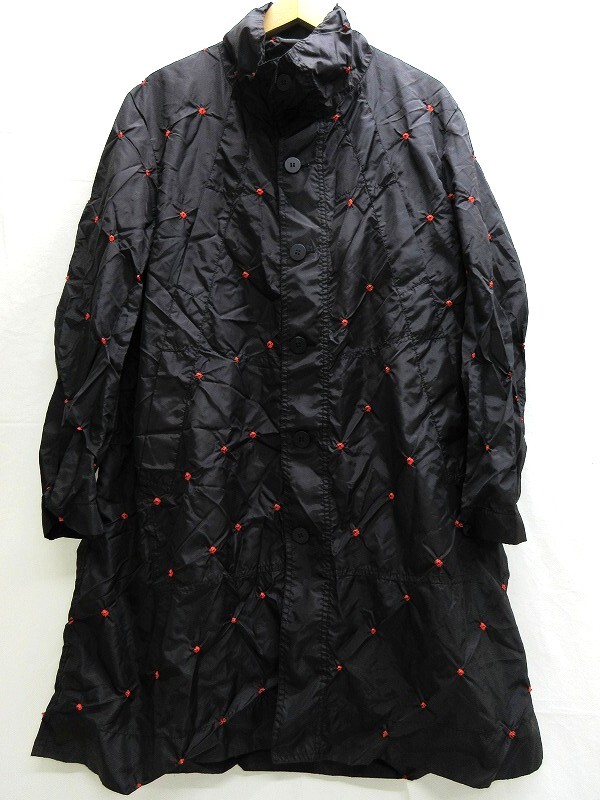 ISSEY MIYAKE イッセイミヤケ コート 大衣 Coat 2 ME11FA132 ポリエステル100% 日本製拍卖