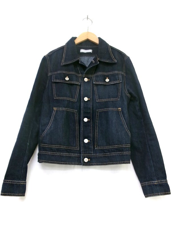 rowa py64NHCKNN COMME des GARCONS ロア ゴーシャラブチンスキー コムデギャルソン デニムジャケット S G004-J008 AD2014 インディコ拍卖