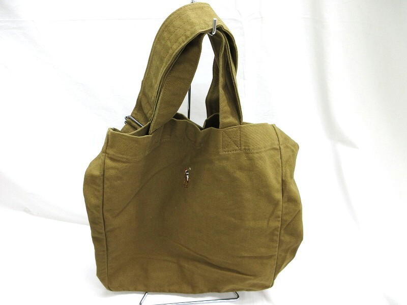 POLO RALPH LAUREN ポロ ラルフローレン 2WAYバッグ 包 Bags 綿100% インド製拍卖