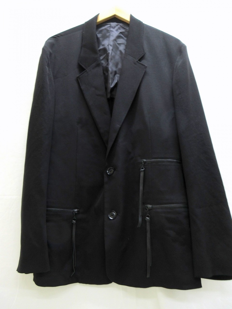 Y's BANG ON ワイズバングオンファスナーデザインジャケット2 YA-J50-500 YOHJI YAMAMOTO ヨウジヤマモト拍卖