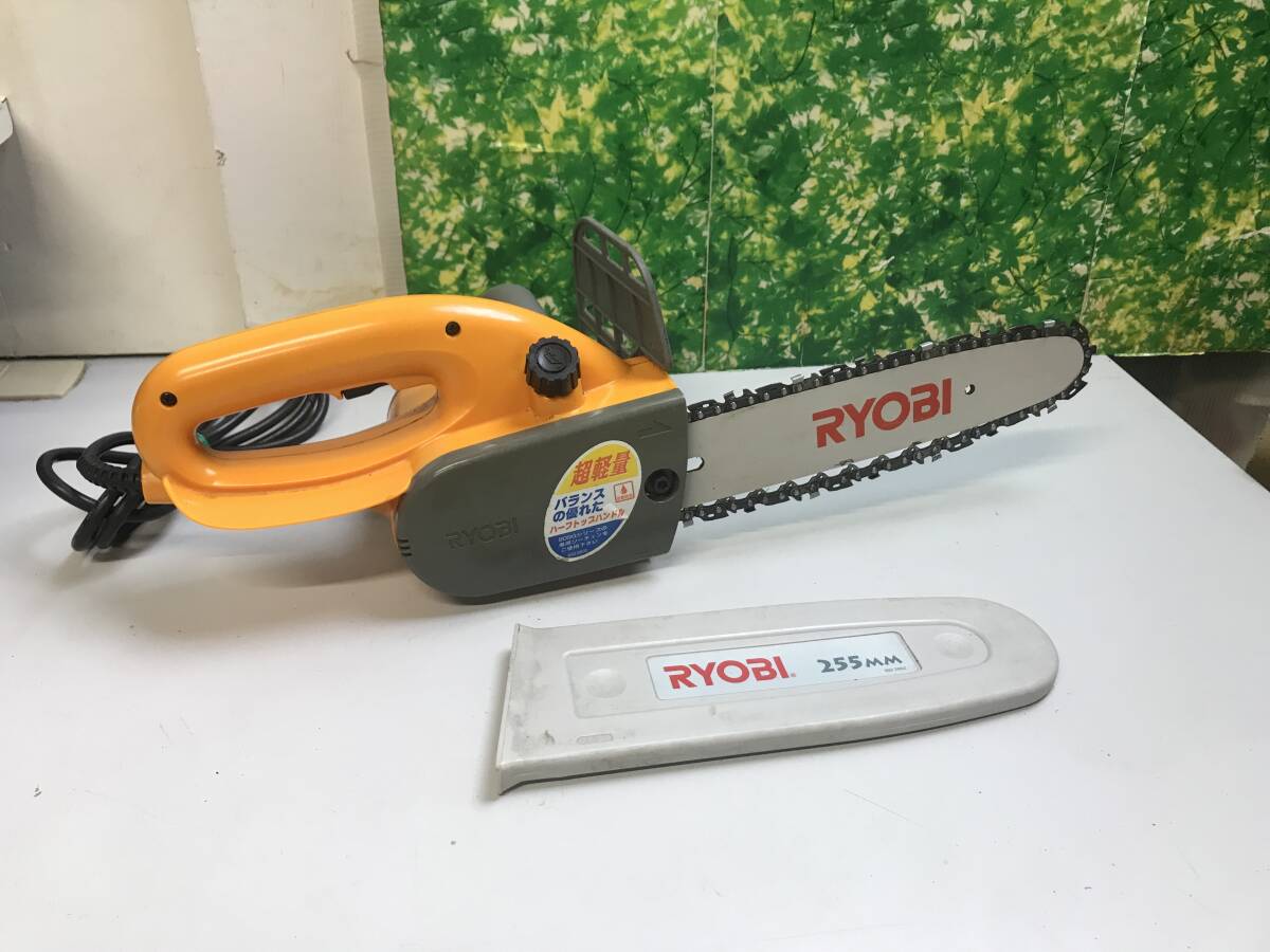 動作OK! RYOBI リョービ Chainsaw チェーンソー CS-2500 超軽量 電動工具 DIY拍卖