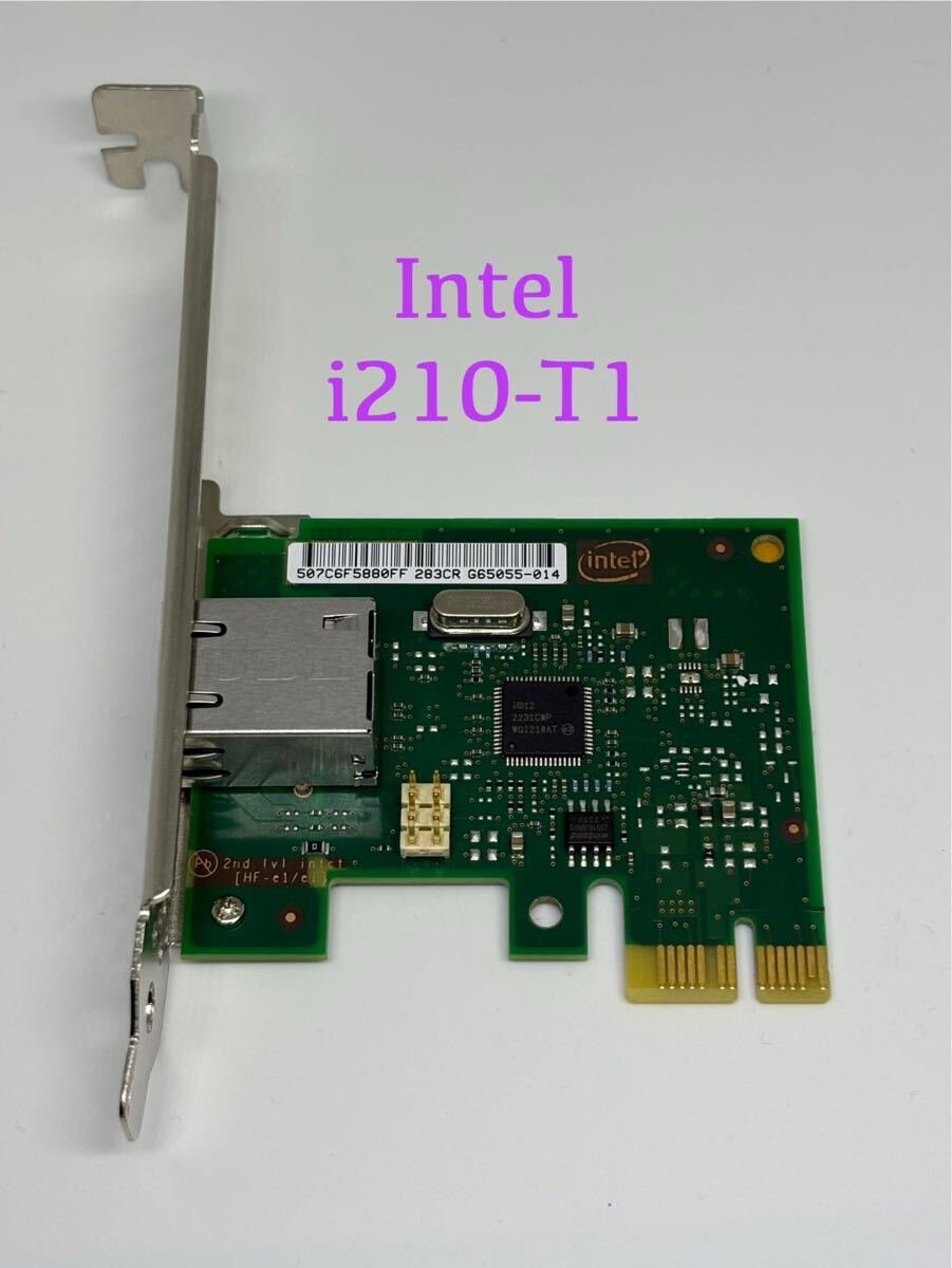★動作確認済み★HP純正品 728562-001★Intel Ethernet Server Adapter I210-T1拍卖