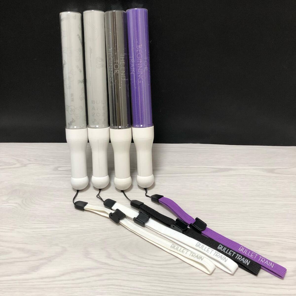 m275-0050-43 超特急 BULLET TRAIN ペンライト まとめ売り タカシ Progress THE END FOR BEGINNING TRAIN 01 コウイチ 03 リョウガ拍卖