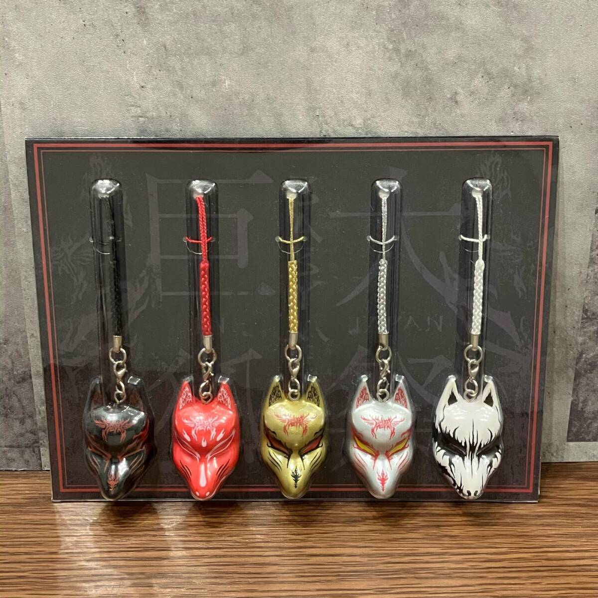 m286-0172-43 【未開封品】BABYMETAL キツ根付 5個セット 巨大キツネ祭り in JAPAN ベビーメタル ストラップ キーホルダー拍卖
