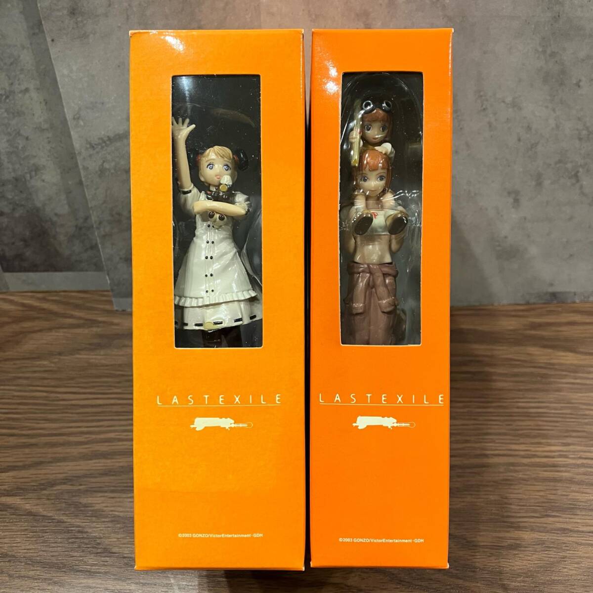 m293-0319-15 未開封 LAST EXILE ラストエグザイル DVD 1巻 8巻 初回限定版特典 フィギュア アルヴィス・ハミルトン ラヴィ&ちびラヴィ拍卖
