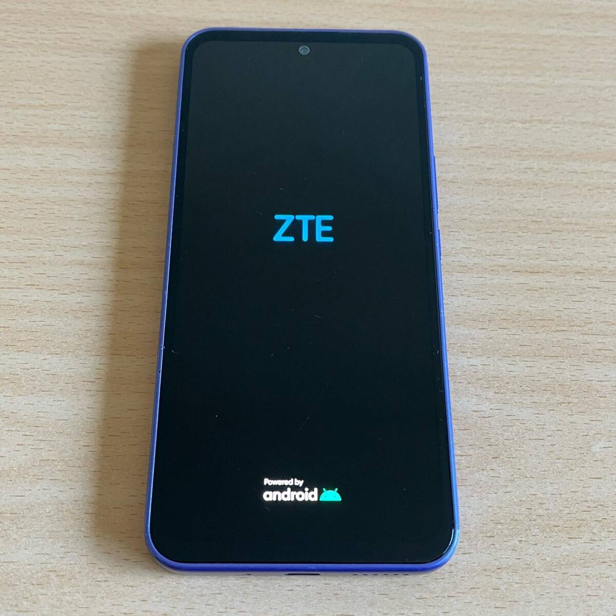 127-0009 ZTE Libero 5G III Androidスマホ A202ZT 64GB パープル Softbank 利用制限○拍卖