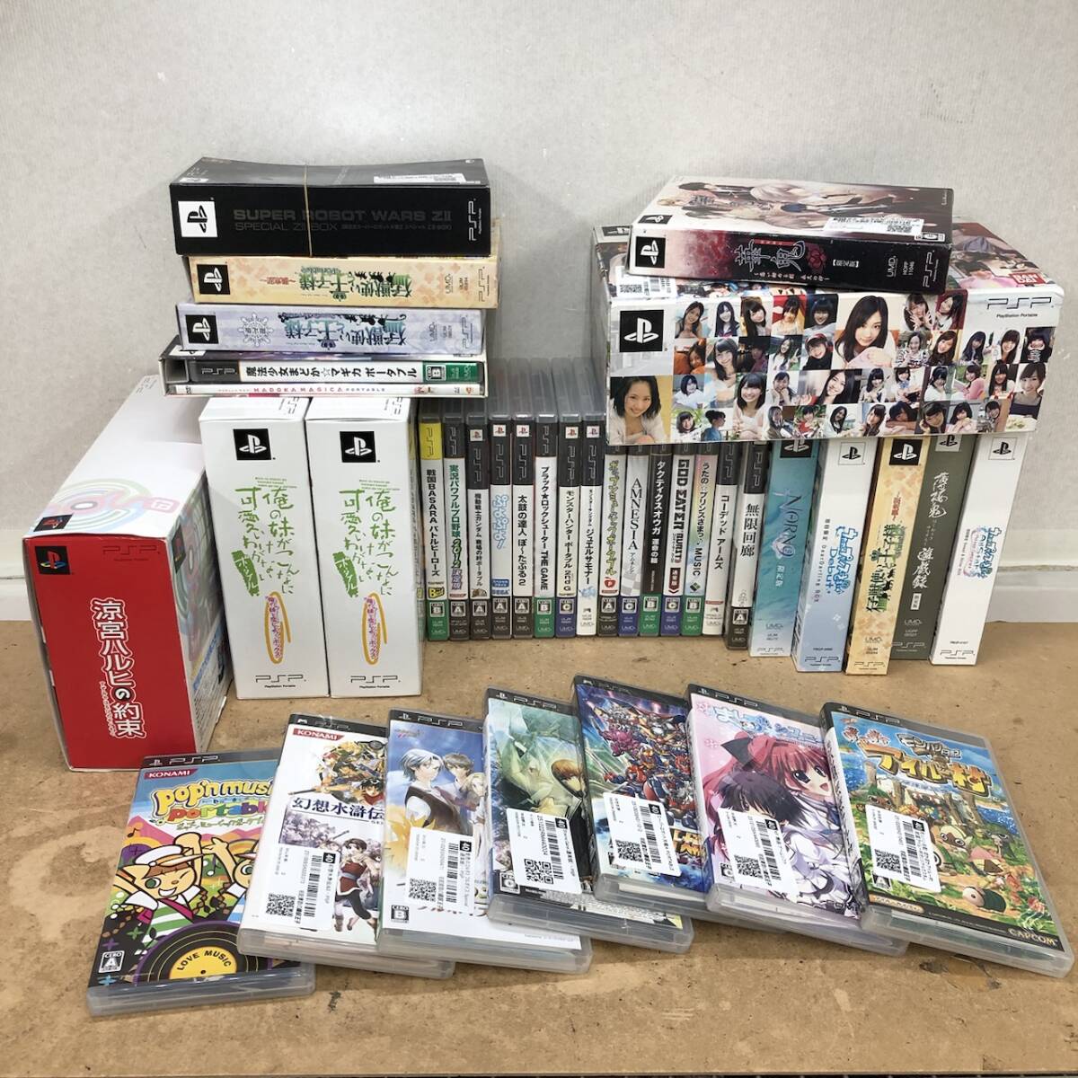 【ジャンク】 PSP ソフト まとめ売り 36点 うたのプリンスさま 涼宮ハルヒの約束 モンハン ぷよぷよ ガンダム 他 多数 251016SK170182拍卖