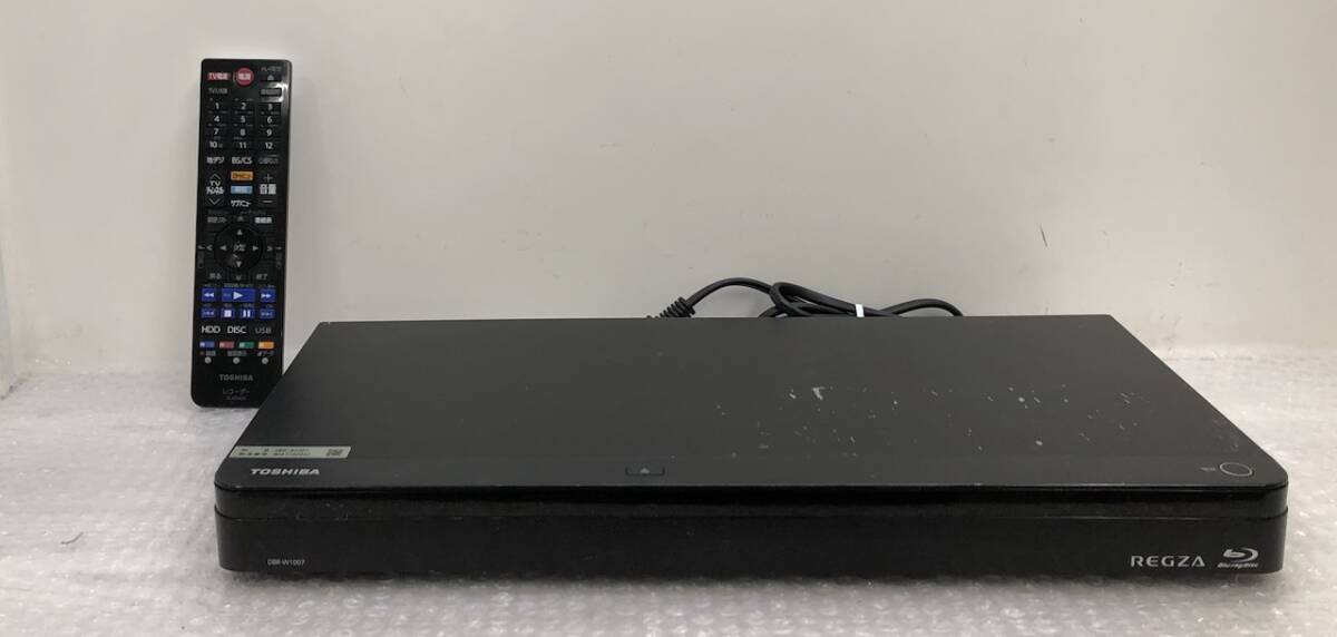 TOSHIBA 東芝 HDD&ブルーレイレコーダー DBR-W1007 2017年製 251114RM390001拍卖