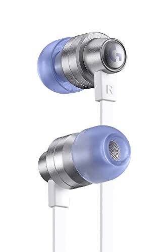 Logicool G ゲーミングイヤホン G333 有線 イヤホン ホワイト インライン マイク 3.5mm USB-C ボリュームコントロー拍卖