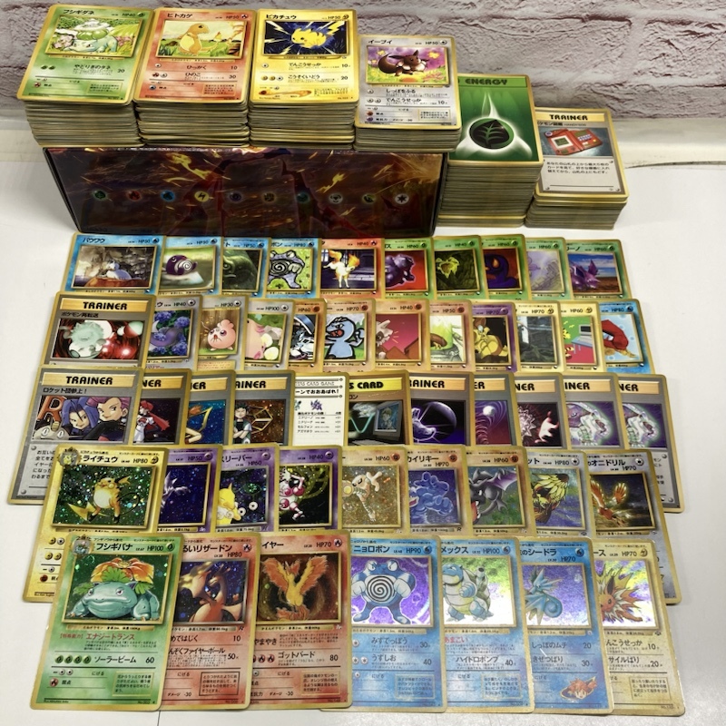 【ジャンク】現状品 旧裏 ポケモンカード まとめ売り 1円スタート 拡張シート プロモ ノーマル キラ 等 当時品 ポケカ 250722SK330402拍卖