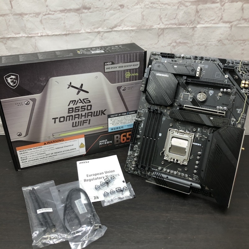 MSI MAG B650 TOMAHAWK WIFI マザーボード PCパーツ 251119SK430012拍卖
