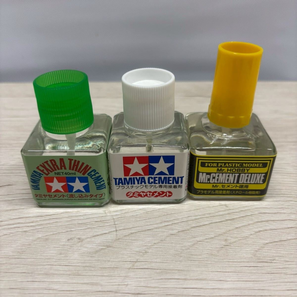 wa-30/ 未使用! TAMIYA タミヤ Mr.セメントデラックス プラモデル専用接着剤 3セット拍卖