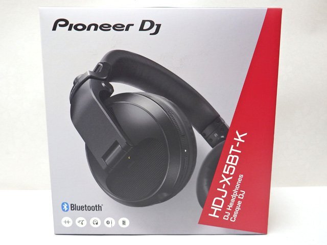 美品 Pioneer パイオニア HDJ-X5BT-K DJヘッドホン Bluetooth機能搭載拍卖