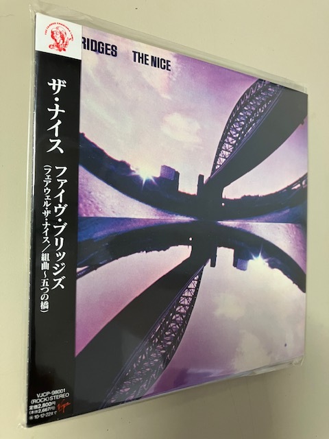ザ・ナイス(THE NICE) / ファイヴ・ブリッジズ 紙ジャケット SHM-CD拍卖