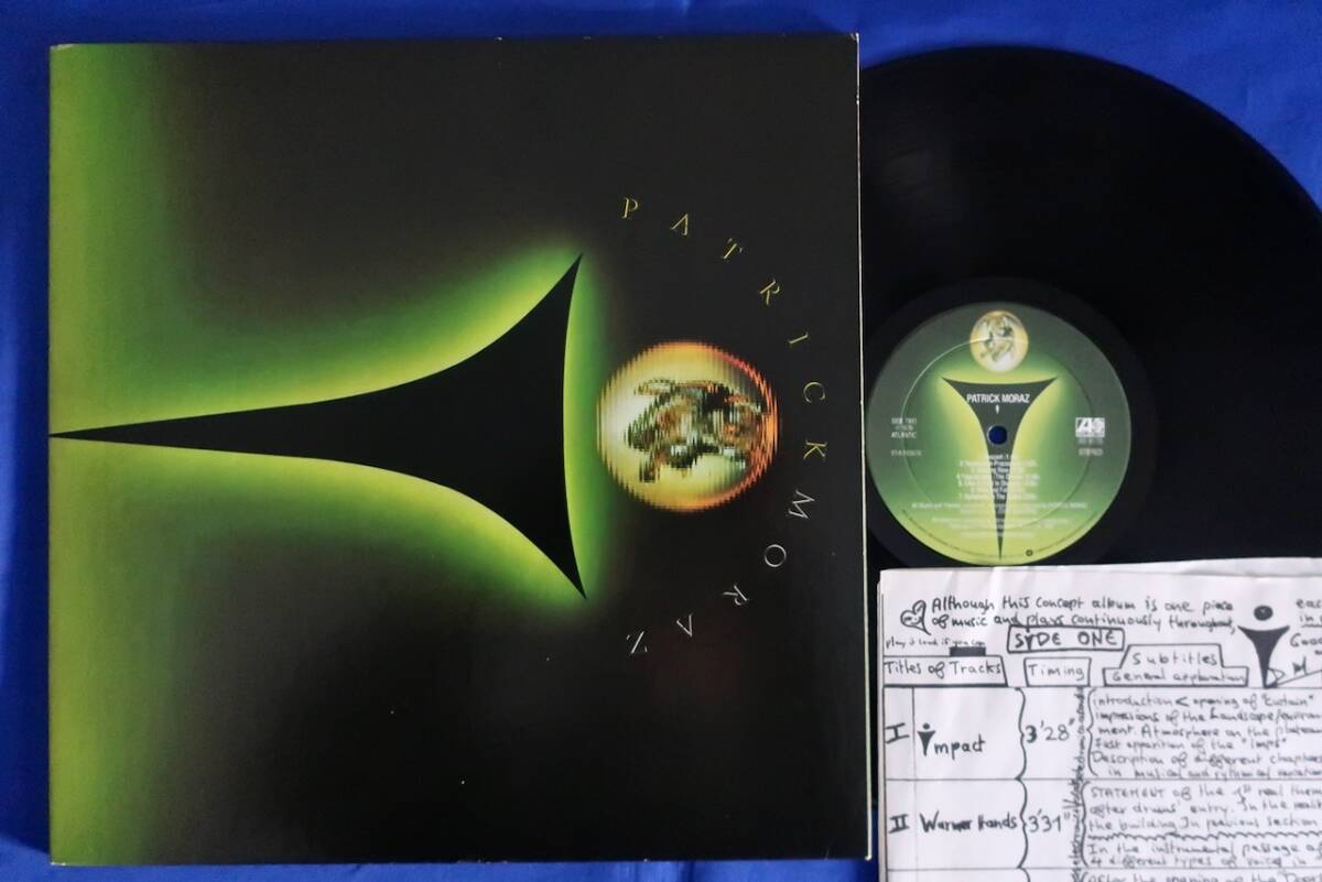 【高音質USオリジナル盤 全編試聴済み 極美盤 極上再生 パトリック・モラーツ Patrick Moraz The Story of i YES Relayer】拍卖