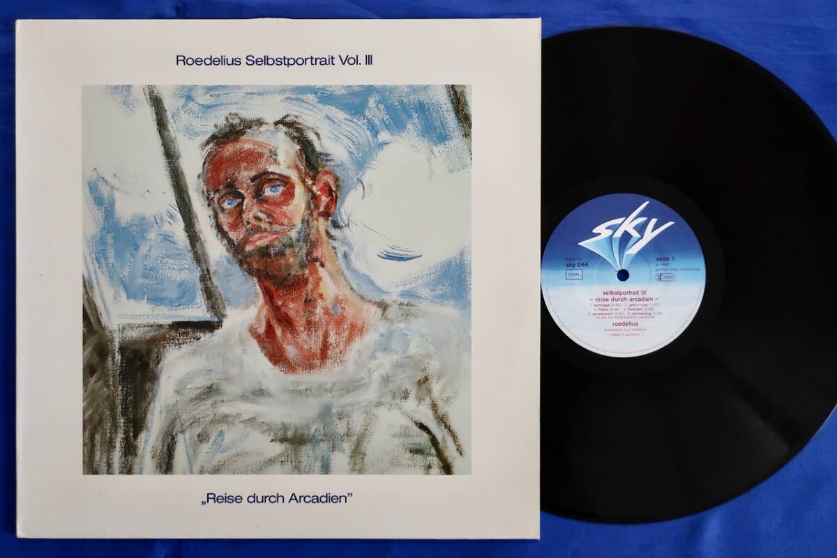 【独Sky原盤 German Orig Roedelius Selbstportrait Vol.III 1980年初版 極美品 試聴済 Cluster Harmonia NEU Tangerine Dream Ashra ENO】拍卖