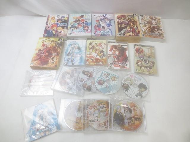 中古品 ゲーム PSP ソフト 10点 うたのプリンスさまっ Debut アムネシア クラウド 等 グッズセット拍卖
