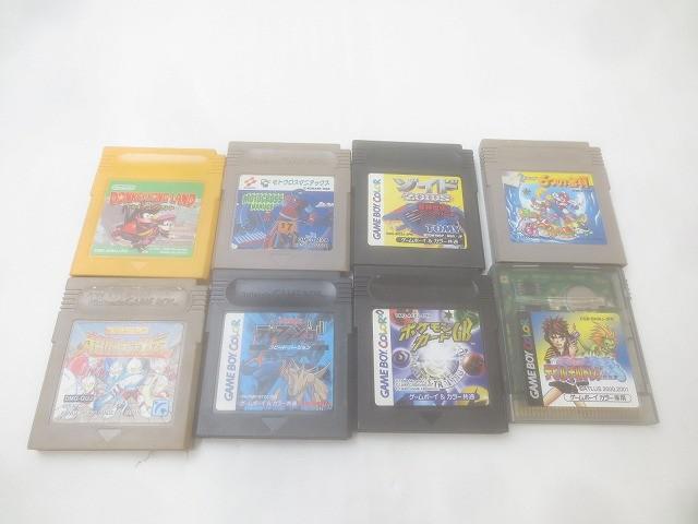 中古品 ゲーム ゲームボーイ ソフト 8点 真・女神転生 デビルチルドレン 白の書 ドンキーコングランド 等 グッズセッ拍卖