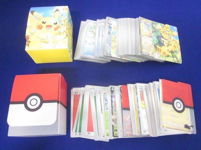 状態C トレカ ポケモンカードゲーム ピカチュウexを含む 開封済みデッキ 4種セット拍卖