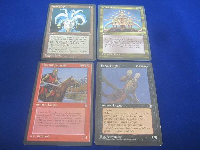 状態C トレカ MTG マジック:ザ・ギャザリング 英語版 ICE Marton Stromgald レアを含む カード 4枚セット拍卖