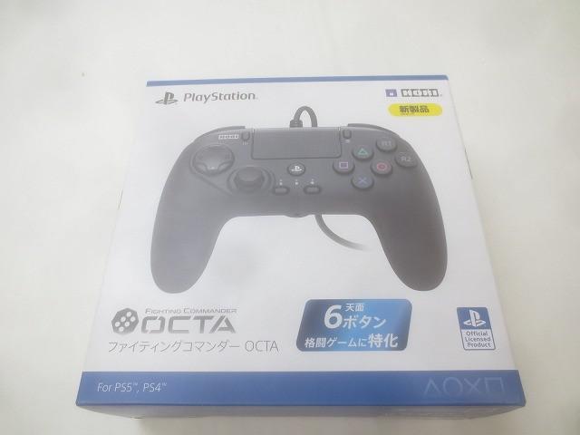 中古品 ゲーム プレイステーション4 アクセサリ-・周辺機器 ファイティングコマンダー OCTA SPF-023 箱付き拍卖