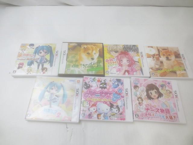 中古品 ゲーム ニンテンドー3DS ソフト 7点 ハローキティとサンリオキャラクターズ ワールドロックツアー 等 グッズ拍卖