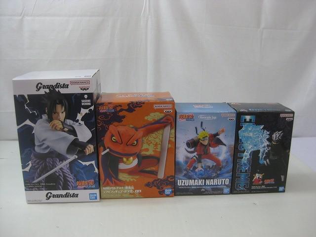【未開封】 フィギュア NARUTO ナルト疾風伝 EFFECTREME はたけカカシ うずまきナルト うちはサスケ 等 4点セット拍卖