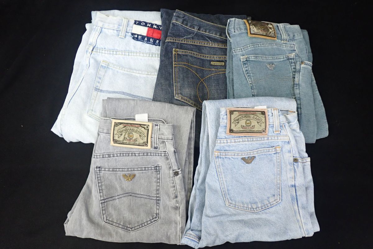■衣類49 デニム まとめて アルマーニ カルバンクライン ■29×30/ARMANI/Calvin Klein拍卖
