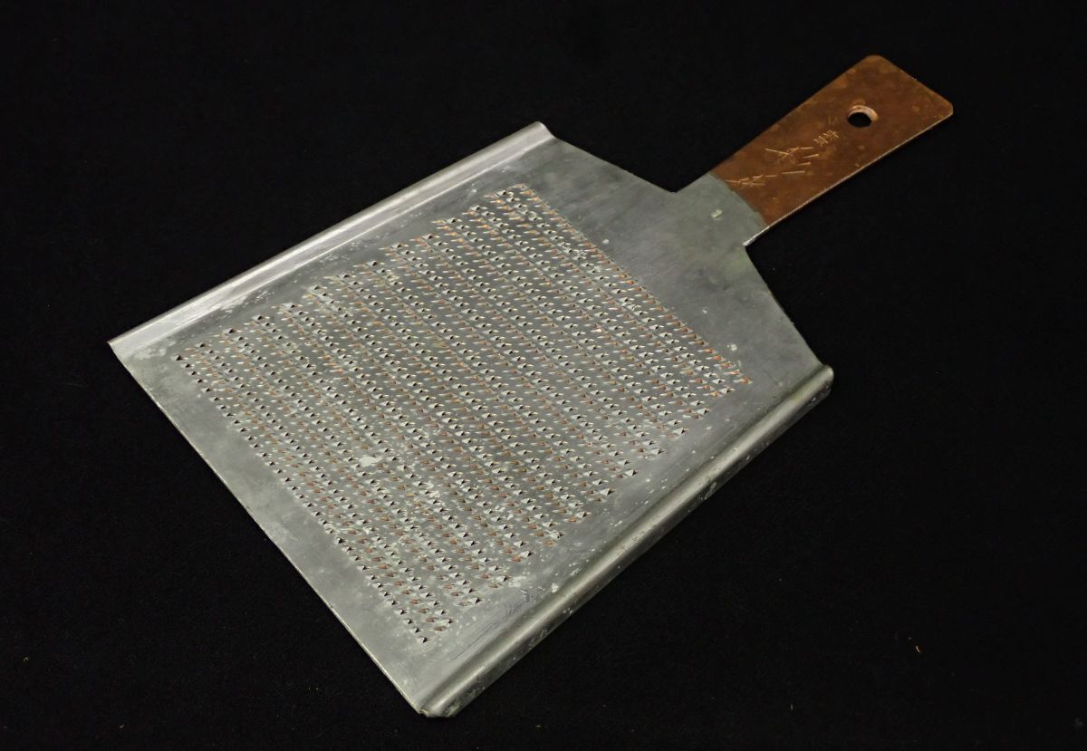 ▲銅製 東京杉本 おろし金30cm▲特大/すりおろし器/消費税0円拍卖
