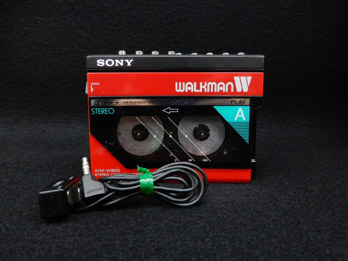 ★SONY WALKMAN WM-W800★ソニーウォークマン/ジャンク品/消費税0円拍卖