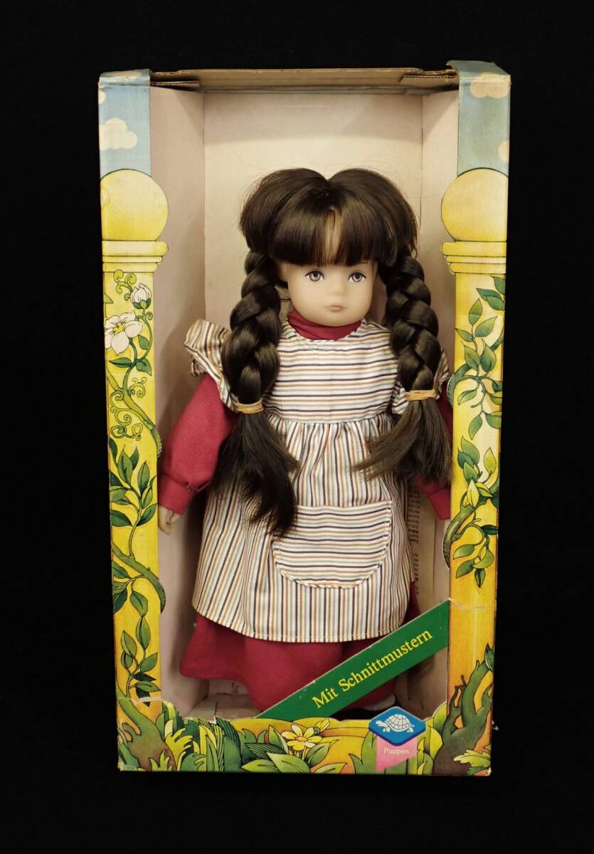 ▲schildkrot シルクレート 女の子 人形(高さ約35cm)▲箱付/ドイツ製/アンティーク/ビンテージ/消費税0円拍卖