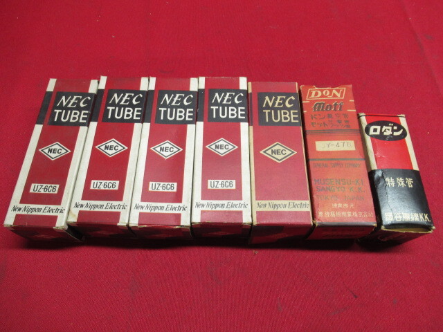 NEC 日本電気 UZ-6C6 など 真空管 まとめ売り 現状品 管理7KX1108G-A3拍卖