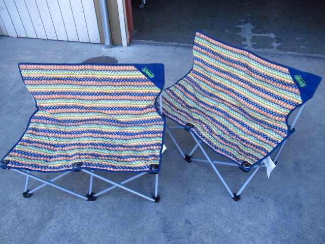 Coleman コールマン ファンチェアダブル フェスウェーブ 2脚セット キャンプ 管理7KJ1115U-A10拍卖