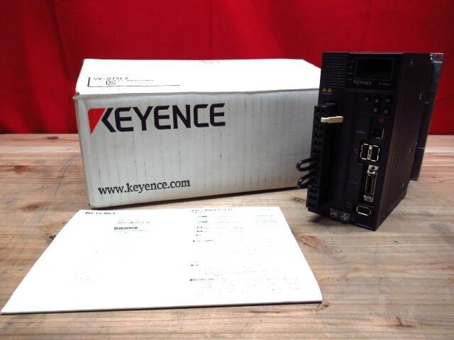 KEYENCE キーエンス SV-075L2 ACサーボシステム 管理7KJ1118A-A7拍卖