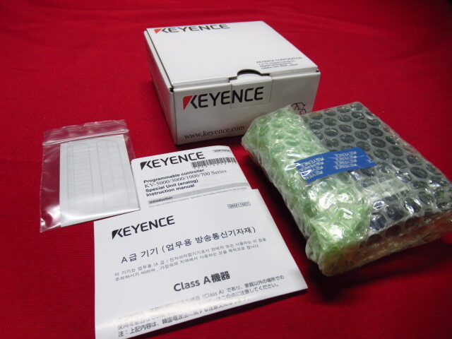 未使用 KEYENCE キーエンス KV-AD40 A/D変換ユニット 管理7KJ1124B-A13拍卖