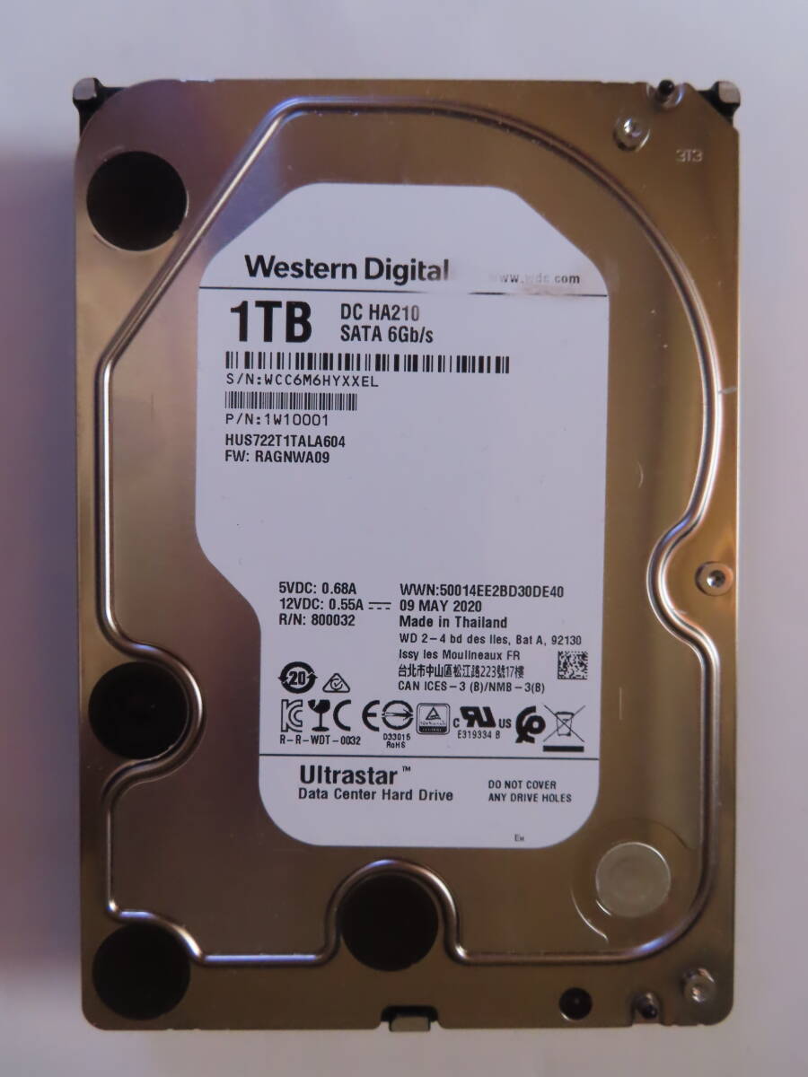 I・O DATA HDL-XV4.0 起動用 DISK Western Digital HUS722T1TALA604拍卖