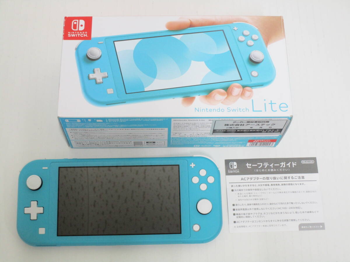 GH-626◆任天堂 Nintendo Switch Lite ターコイズ スイッチライト 中古品拍卖