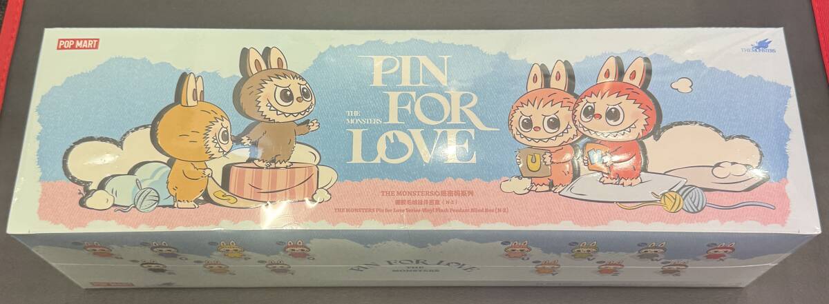 【未開封】POP MART THE MONSTERS LABUBU PIN FOR LOVE アソートボックス (N-Z)拍卖