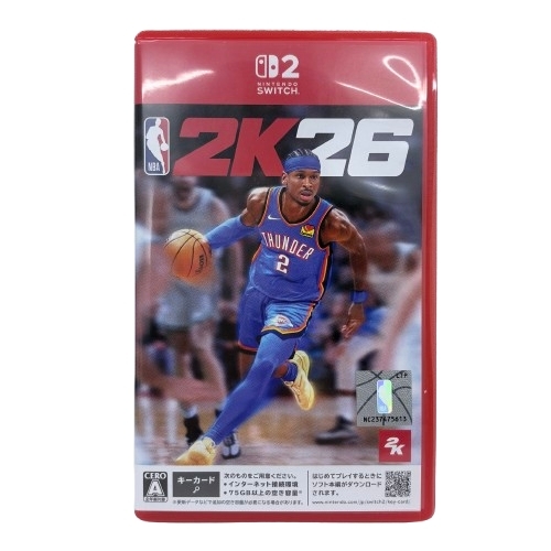 ▲【任天堂/ニンテンドー】NINTENDO Switch2 NBA 2K26 箱付 スイッチ2 ゲーム ソフト★4132拍卖