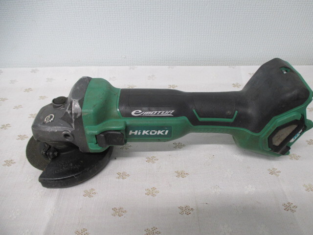 ☆【中古】ハイコーキ HiKOKI G3610DA コードレスディスクグラインダー 本体のみ 36v 動作未確認 激安 1円スタート拍卖